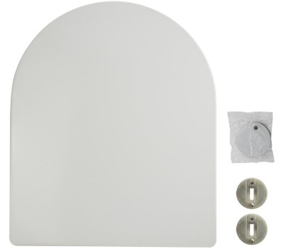 Сиденье для унитаза ARTICPLAST 7007 универсальное с системой плавного опускания микролифт ДЮРОПЛАСТ U - образное цвет белый