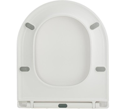 Сиденье для унитаза ARTICPLAST 7007 универсальное с системой плавного опускания микролифт ДЮРОПЛАСТ U - образное цвет белый