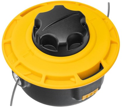 Катушка DENZEL Катушка триммер. полуавтомат. легкая заправка гайка М10 М10 М8, лев.,шаг 1,0 1,25мм 96392