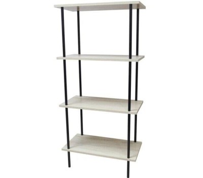 Стеллаж UNISTOR ЭЛЬБРУС деревянный напольный 60х30 черный 219733