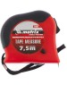 Рулетка MATRIX Рулетка Double fixation,7,5 м х 25 мм,обрезиненный корпус,двойная плавная фиксация 31058