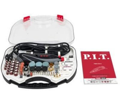 Гравер электрический P.I.T. Гравер электрич. PMG150-С МАСТЕР (150Вт, гиб.вал, ц.3,2мм, ск.10000-33000об/мин, 211 предм.)