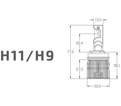 Лампа светодиодная MTF LIGHT CP011K6