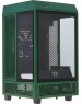 Корпус для ПК THERMALTAKE Корпус miniITX The Tower 100 Racing, Micro-Tower, без БП, зеленый [ca-1r3-00scwn-00]