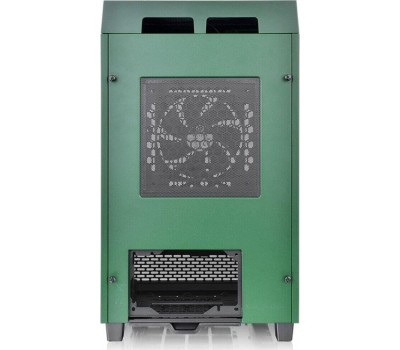 Корпус для ПК THERMALTAKE Корпус miniITX The Tower 100 Racing, Micro-Tower, без БП, зеленый [ca-1r3-00scwn-00]