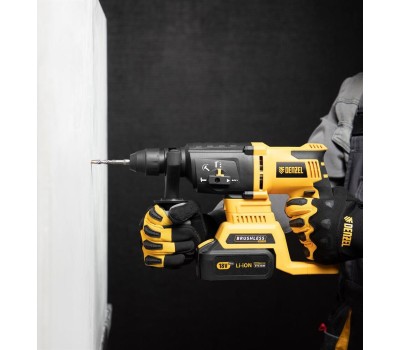 Бур DENZEL Бур по бетону, двойная спираль, три пылеотводящие кромки, 6 x 110 мм 705005