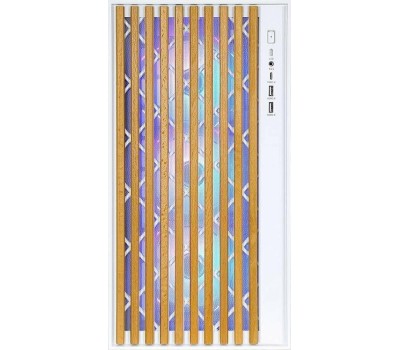 Корпус для ПК FORMULA Корпус ATX TimberLine T0, Midi-Tower, без БП, белый
