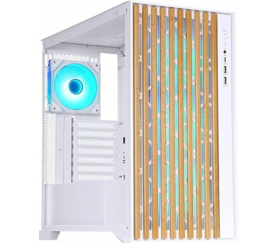Корпус для ПК FORMULA Корпус ATX TimberLine T0, Midi-Tower, без БП, белый