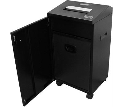 шредеры HELEOS Уничтожитель бумаг УО55-7, P-7, 0.8х2 мм, 7 лист. одновременно, 55л