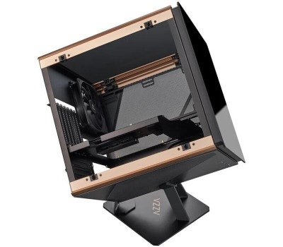 Корпус для ПК AZZA Корпус ATX Regis, Midi-Tower, без БП, черный [csaz-902 regis]