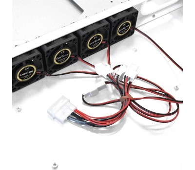 EXEGATE Корпус для сервера монтируемый в стойку Pro 650-04, 1U, черный [ex264266rus]