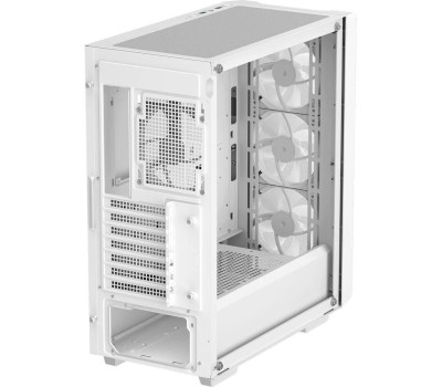 Корпус для ПК DEEPCOOL Корпус ATX CC560 Mesh V2, Midi-Tower, без БП, белый [r-cc560-whama4-g-2]