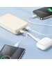 UGREEN Внешний аккумулятор PB505 (45762) 20000mAh Quick Charging Power Bank 20W со встроенным кабелем USB-C. Цвет: серый