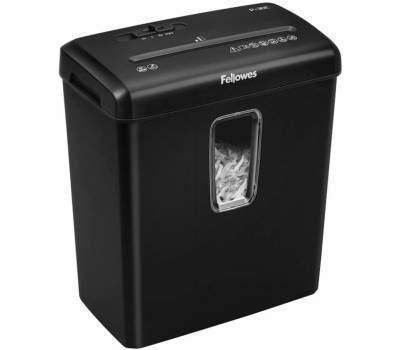 шредеры FELLOWES Уничтожитель бумаг PowerShred Р-30С, P-4, 4х34 мм, 6 лист. одновременно, 15л [fs-60081]