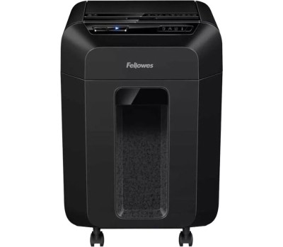 шредеры Fellowes Шредер AutoMax 80M FS-46215 , минирезка, DIN P-4, 4х12 мм, автоподача 80 лст., 17 лтр., автореверс, уничт.: скобы, скрепки, пл. карты
