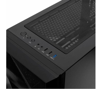 Корпус для ПК HSPD M340 Black (M340-TGBK)