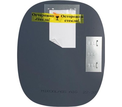 САНАКС - Зеркало овальное, 500 х 600 мм, еврокромка. ИЛЛИОН. 40207