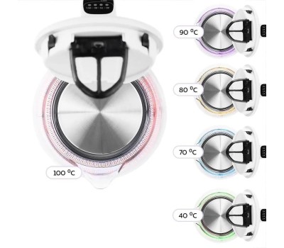 Электрочайник Kitfort KT-640-3 серый KITFORT КТ-640-3 серый