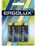 Элементы питания ERGOLUX (11751) LR14 Alkaline BL-2