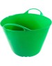 Ведро СИБРТЕХ Ведро гибкое сверхпрочное, 40 л, зеленое 67506