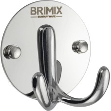 Аксессуары для ванной комнаты и туалета BRIMIX 0587 Крючок двойной