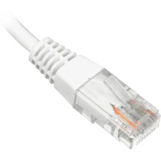 LANMASTER Патч-корд TWT-45-45-0.5-WH UTP RJ-45 вил.-вилка кат.5E 0.5м белый ПВХ (уп.:1шт)