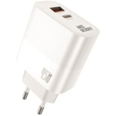 Сетевое ЗУ AKSBERRY (6900286930012) T45 45W PD/QC3.0 + кабель type c, белый