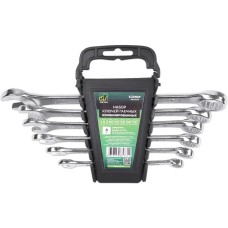 Набор ключей JUST TREND гаечных комбинированных на держателе (8-17 мм) (6 предметов) KJ3N6P