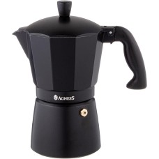 Кофеварка гейзерная AGNESS 944-011 BONJOUR на 6 чашек 300мл