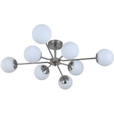 Светильник ESCADA 150008/8R E27*60W Satin nickel