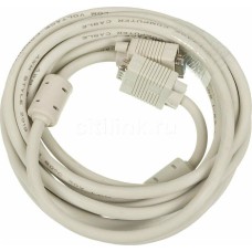 NINGBO Кабель-удлинитель SVGA CAB015S-5m, VGA (m) - VGA (f), ферритовый фильтр , 5м