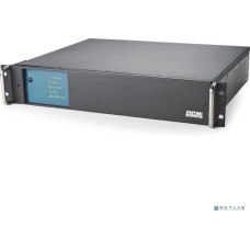 PowerCom King Pro RM KIN-1500AP LCD (2U) ИБП {Line-Interactive, 1500VA/1200W, Rack, 6х С13, Serial+USB, SmartSlot, RS-232} (1152600)