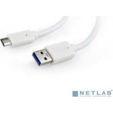 Cablexpert Кабель USB3.0 AM/USB Type-C, 1.8м, белый, пакет (CCP-USB3-AMCM-6-W)