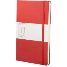 MOLESKINE Блокнот Classic, 240стр, в линейку, твердая обложка, красный [qp060r]
