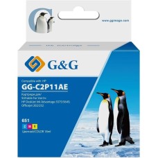 Картридж G&G Картридж GG-C2P11AE, 651, многоцветный / GG-C2P11AE