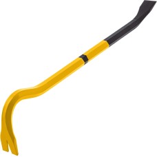 Лом-гвоздодер DENZEL Лом-гвоздодер, 450 мм, шестигранный 16 мм, окрашенный, сталь 65 25202