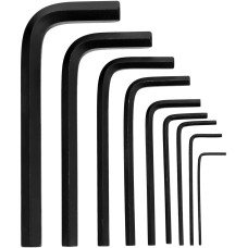 Набор ключей MATRIX Набор ключей имбусовых HEX, 1.5-10 мм, CrV, 9 шт 11226