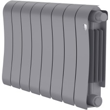Радиатор ROYAL THERMO Радиатор биметаллический Infinity 300 Silver Satin VR80 - 8 секц