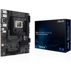 Материнская плата ASUS Материнская плата PRO WS W880-ACE SE LGA 1851 ATX 4xDDR5 3xPCIEx16 4xM.2 Thunderbolt USB-C HDMI VGA 2x2.5GLAN