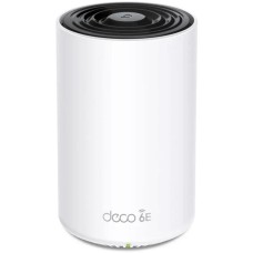 TP-LINK Бесшовный Mesh роутер Deco XE75, Wi-Fi 6E, AXE5400, 2.4/5/6ГГц, 3 WAN/LAN, белый [deco xe75(1-pack)]