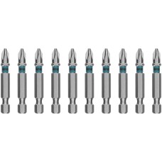 GROSS Бита PH2х50мм, сталь S2, шестигр., отрывн., 10 шт. 113305