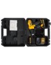 Дрель-шуруповерт DEWALT Дрель-шуруповерт DCD771S2 аккумуляторная /18 В/42 Нм/до 1500 об. в мин/ 2 АКБ 1.5Ач + ЗУ/быстрозажимной/реверс/LED-подсветка/щеточный/кейс/желтый (DCD771S2-IN)