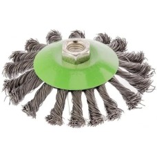 СИБРТЕХ Щетка коническая 746107, по дереву, металлу, 115мм, 14мм