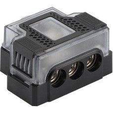 Дистрибьютор ASPECT Дистрибьютор питания, DB-1034, Вход 1x0(4)Ga - Выход 3x4(8)Ga, никель