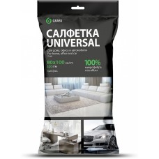 Салфетка GRASS IT-0460 Салфетка микрофибра 320 г/м 80*100 (1шт) УПАК