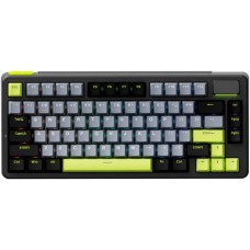 RAPOO Игровая механическая клавиатура проводная/беспроводная V700DIY-75, цвет: чер/сер/зел (10369)