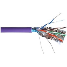 LANMASTER Кабель информационный TWT-5EFTP-NGLS кат.5E FTP 4 пары 24AWG нг(А)-LS внутренний 305м фиолетовый