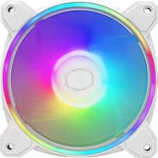 COOLER MASTER Вентилятор для корпуса MasterFan MF120 Halo2 ARGB 120х120x25 белый 4-pin 27дБ (MFL-B2DW-21NP2-R2) Ret