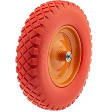 PALISAD Колесо полиуретановое 4.80/4.00-8, длина оси 90 мм, подшипник 12 мм 68978
