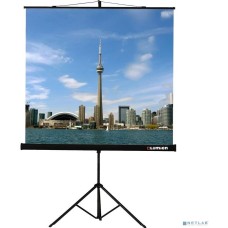 Lumien Eco View LEV-100104 Экран на штативе 127x127 (раб.область 121х121 см) MW с возможностью настенного крепления 1:1